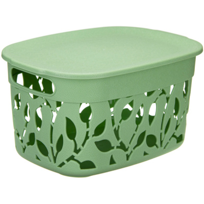 Коробка ФЛОРА 5,5л с крышкой (то)