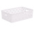 Корзинка "Ромашки" 7,5л 350х245х105мм (белый) (то) Корзинка "Ромашки" 7,5л 350х245х105мм (белый) (то)