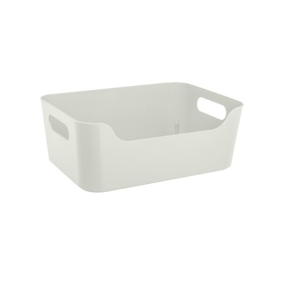 Корзинка универсальная "SCANDI", 240х170х90мм, 3,1л (св.серый) (то)