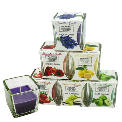 Свеча в стакане, ароматическая, 5см