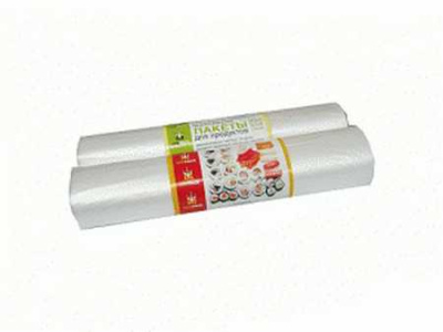 Пакеты д/продуктов 24х37 "Королевство Чистоты" 6 мкр 100 шт. + 10 пакетов в ПОДАРОК