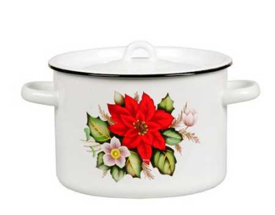 Кастрюля 3,9л цилиндр. несорт с рис. (3)