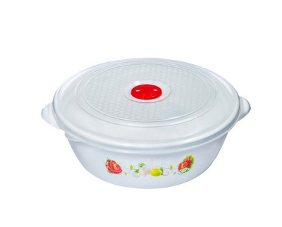 Контейнер "для СВЧ с крышкой и клапаном 2л. с рисунком (то)