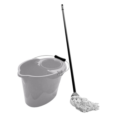 Комплект для уборки МОП Vogue серебряный (то)