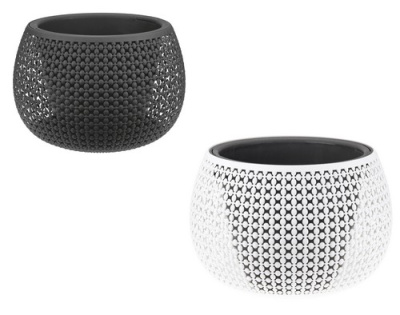 Кашпо ПИРУЛА d290мм 4л со вставкой (то)