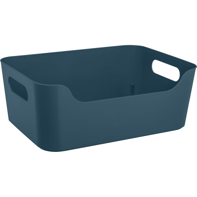 Корзинка универсальная "SCANDI", 170х120х75мм, 1,2л (синий)(то)