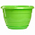 Горшок "Глория", D19, с поддоном 2,0л зеленый