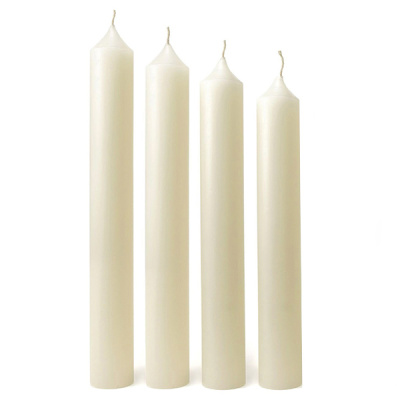 Свеча хозяйственная 55гр (диаметр 20 мм, высота 195 мм, время горения 7 часов)