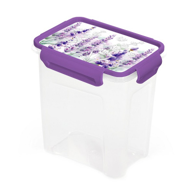 Контейнер для СВЧ 1,8л Lavender прямоугольный (то)