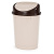 Контейнер для мусора 8л (овальный) бежевый (то) Контейнер для мусора 8л (овальный) бежевый (то)