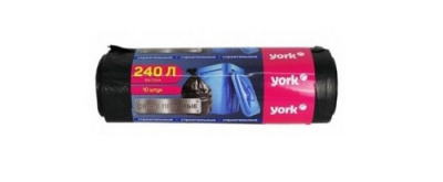 Мешок строительный для мусора "YORK" 240 л. (10 шт.)