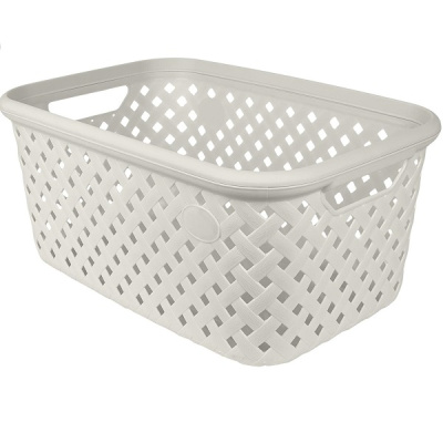 Корзина для хранения Rattan 30л молочный туман (то)