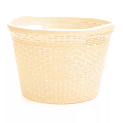 Корзина для белья "АРТЛАЙН" 32л круглая (то)