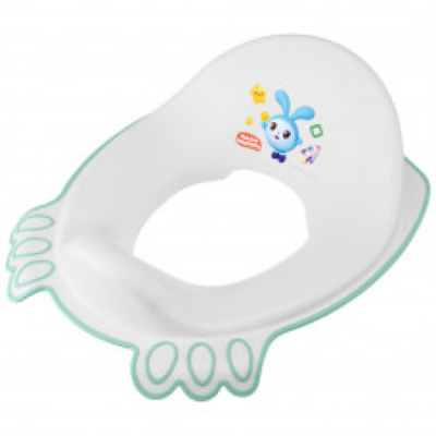 Накладка на унитаз детская с декором МАЛЫШАРИКИ (Зеленый)(то)