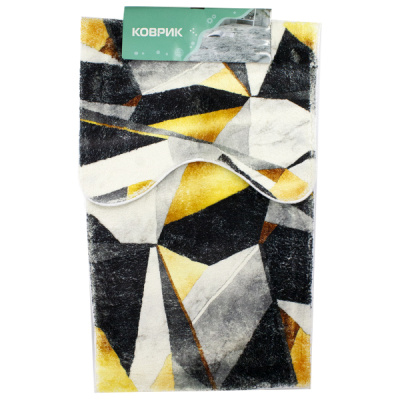 Коврик для ванной комнаты, набор 2шт (50*80см и 50*40см)