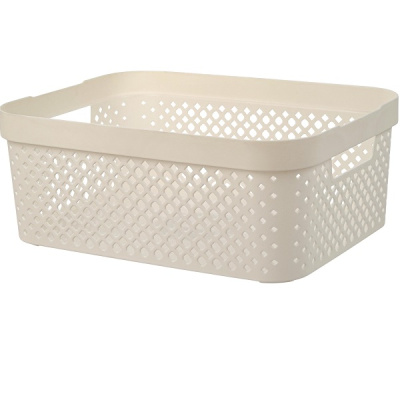 Корзинка STOCKHOLM 350х270х138мм 10л молочный туман (то)