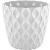 Горшок для цветов Wave D145мм с дренажной сеткой 1,4л белоснежный жасмин