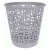 Корзина для бумаг Disco, 270х270х270мм 10л серебряный