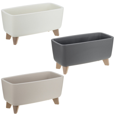 Кашпо ФЛОРИАН овальное низкое D390мм 4,2л (то)