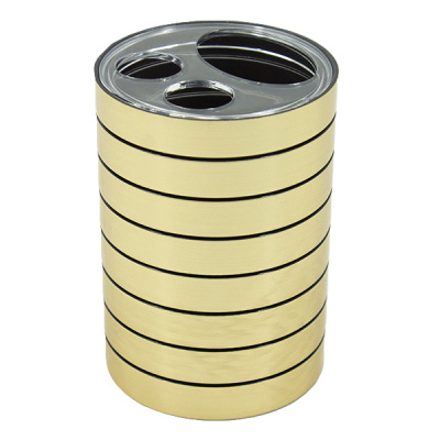 Подставка для зубных щеток GOLD (10*7см)