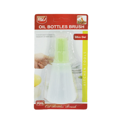 Кисточка силиконовая с ручкой-контейнером