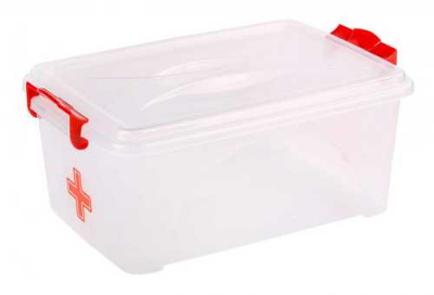 Контейнер "Аптечка" прямоугольный (с ручками) 7,5л (то)