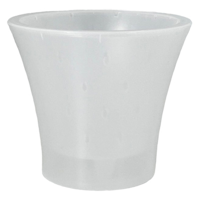 Горшок Ванда 2л с вкладкой Прозрачный