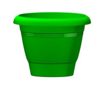 Горшок "Фестона", D19, с поддоном 2,1л зеленый (то)