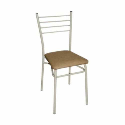 Стул стальной (бежевый) (хпп) (то)