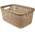 Корзина для хранения Rattan 30л шоколадный мокко (то)