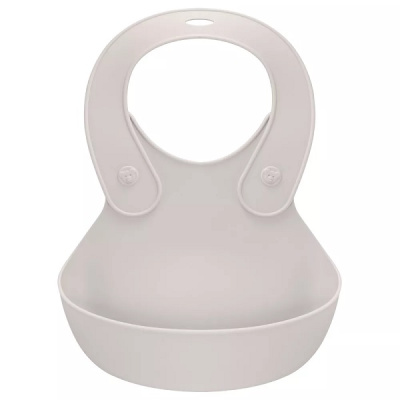 Нагрудник детский 280x216x50мм (светло-бежевый)(то)