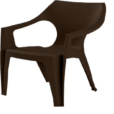 Кресло DeForma 550x535x785 мм горький шоколад (то)