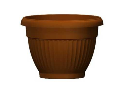 Горшок "Флора", D20, с поддоном 2,6л терракот (то)