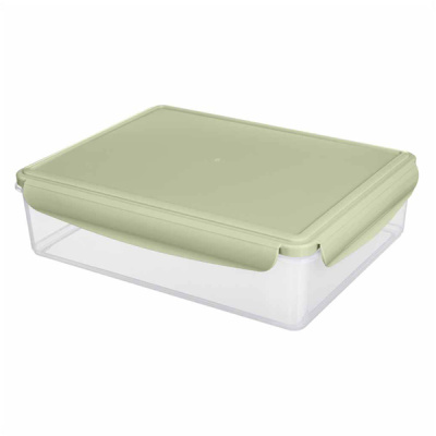 Контейнер для холодильника и СВЧ "SMART LOCK" 3,7л зеленый (то)