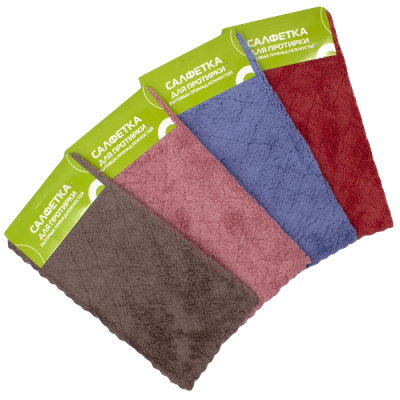 Салфетка для протирки бытовых принадлежностей 30*30см (плотность - 280g/m2)