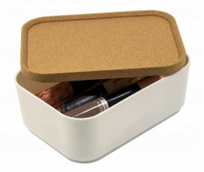 Корзина Korely mini (слоновая кость)	пробковое дерево (то)