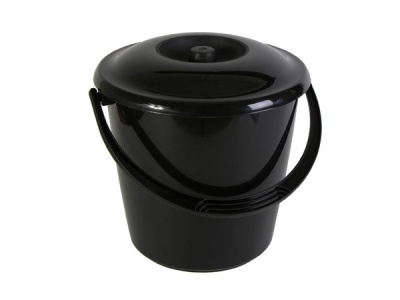 Ведро "Соло" хозяйственное 10 л с крышкой (то)