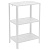 Этажерка VIKEA 3-х ярусная (белый) (то)