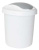 Контейнер для мусора 12л Vogue белый (то)