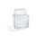 Банка для сып. прод. (стекло) Rondo 0,25 л (снежно-белый)(то)