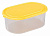 Ёмкость для СВЧ 1,5л (овальная) (тонированный) (то)