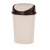 Контейнер для мусора 12л (овальный) мокко-беж. (то) Контейнер для мусора 12л (овальный) мокко-беж. (то)