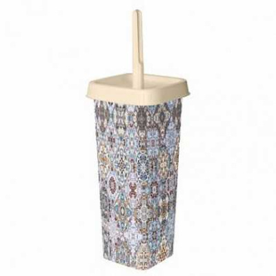 Комплект WC закрытый "Декор" квадратный "Мрамор" (то)