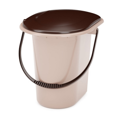 Ведро-туалет 18л. (бежевый) (то)