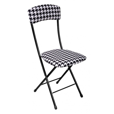 Стул складной (в елочку коричневый)