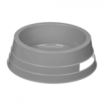 Миска для животных LUCKY PET 1,3л (серый) (то)