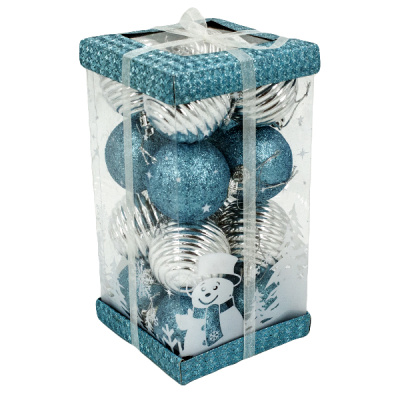 Шары елочные 6см, 16шт