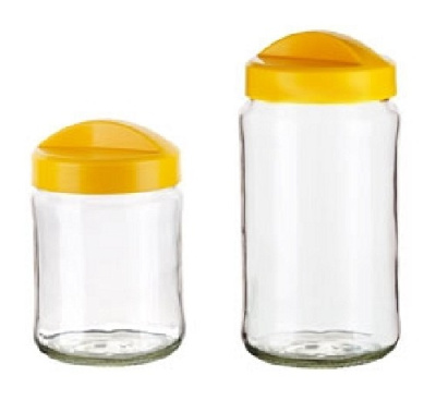 Банка для сып. прод. (стекло) Avena 1,5 л  (солнечный)(то)