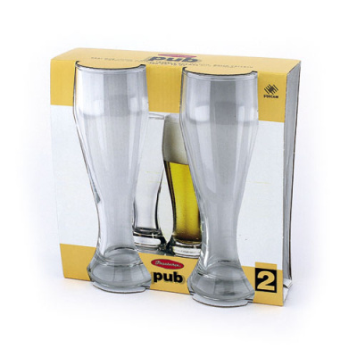 Набор бокалов ПАБ 2шт 580мл пиво