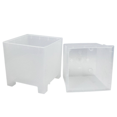 Горшок Нард 2,1л с вкладкой Прозрачный